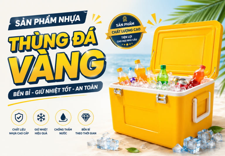 THÙNG ĐÁ NHỰA – GIẢI PHÁP BẢO QUẢN ĐỒ UỐNG VÀ THỰC PHẨM TIỆN LỢI...